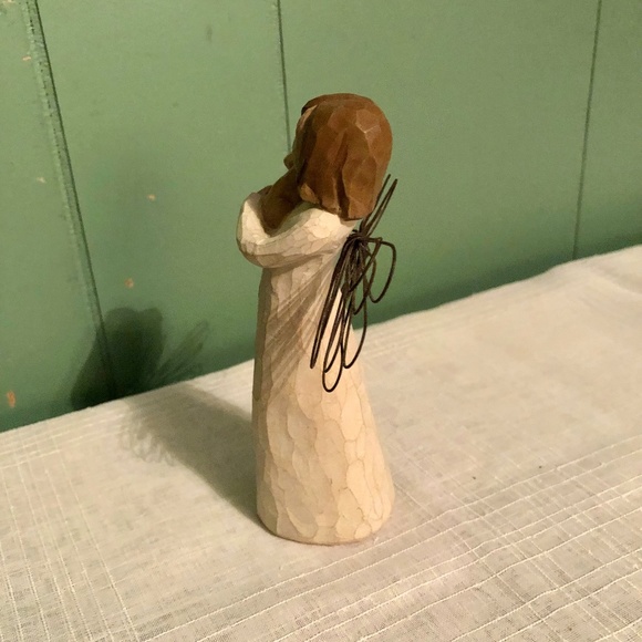 Willow Tree Angel Of Friendship With Puppy Susan Lordi Vintage 1999 Demdaco - Picture 4 of 5